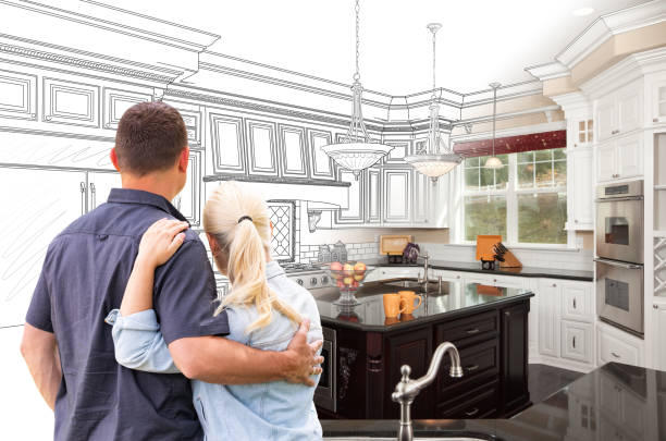 Professional Kitchen Island Installation technician working in The Colony, TX